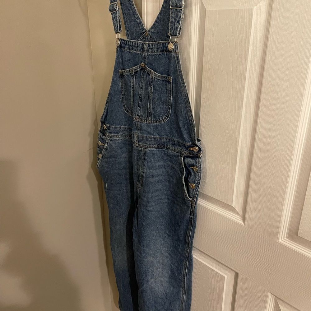 Old Navy Classic Blue Denim Overalls